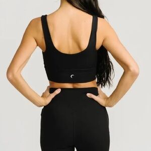 Black Confluence Bra